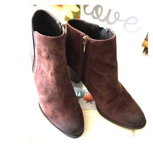 Franco Sarto suede ombré boots